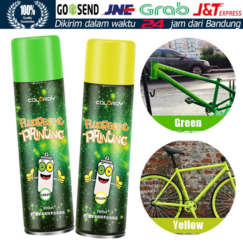 Cat Semprot pilox KINTA GLOW IN THE DARK pilok fosfor paint aerosol