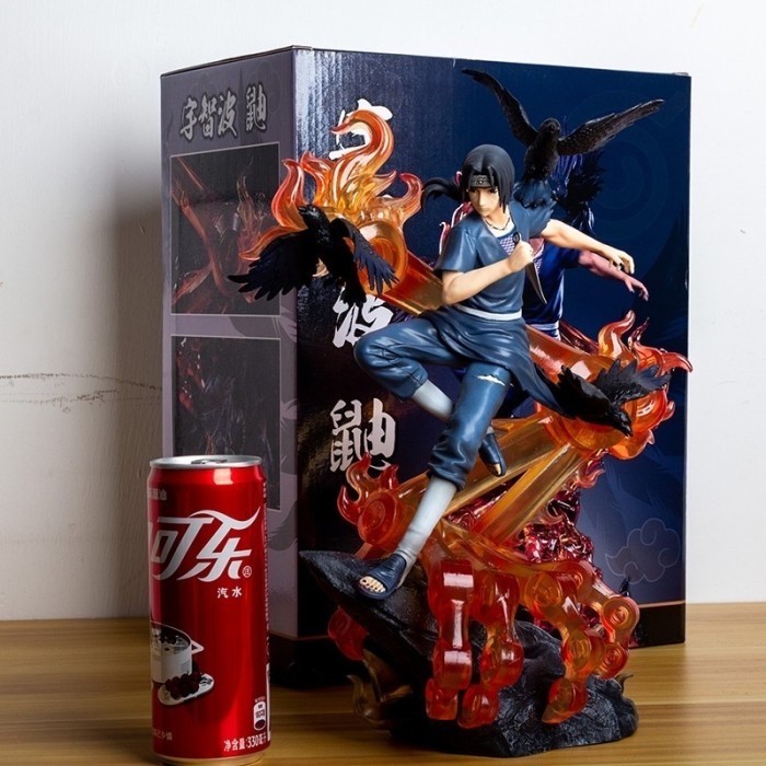 (Baca Deskripsi) Figure Naruto - Uchiha Itachi Half Susanoo Crow Battle Ver.