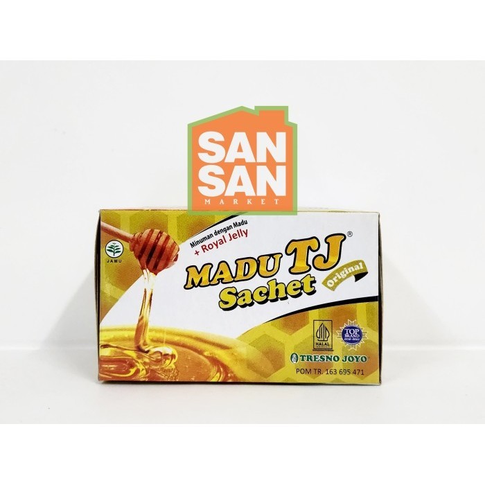 

Madu TJ Sachet Box isi 12 pcs Original