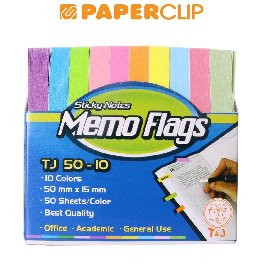 

STICK NOTE MEMO FLAG T&J TJ50-10
