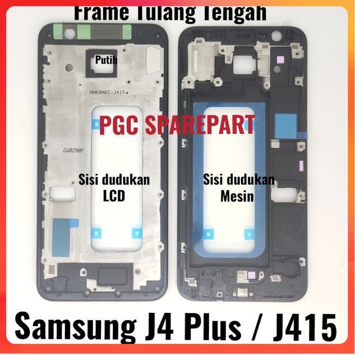 Original Frame Bezzel Tulang Tengah Samsung J415 J4+ J4 Plus Bezel -