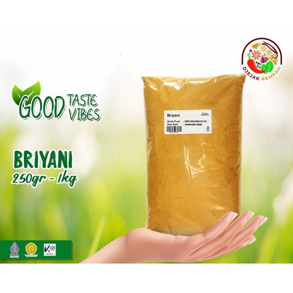 

Briyani Bubuk / Briyani Powder ( 100 Gr - 500 Gr) - 100% Rempah Murni
