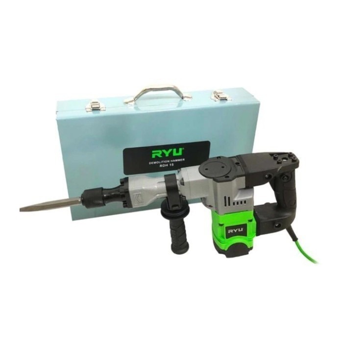 RYU Demolition Hammer Drill RDH 15 1200 W Mesin Bobok Beton