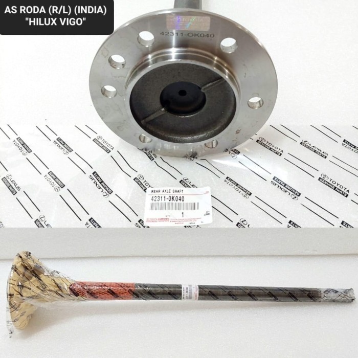 as roda belakang hilux dc hilux vigo