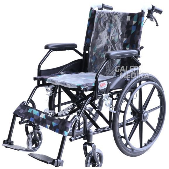 Kursi Roda GEA FS 863 blackSteel Wheelchair