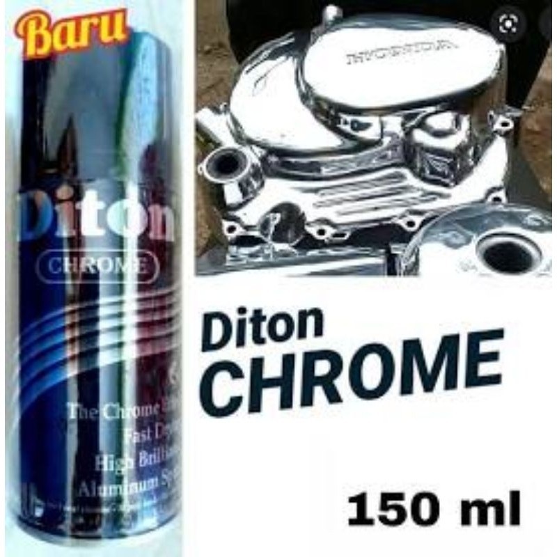 

DITON CHROME PREMIUM MIRROR EFFECT / DITON CHROM EFEK MENGKILAT KACA