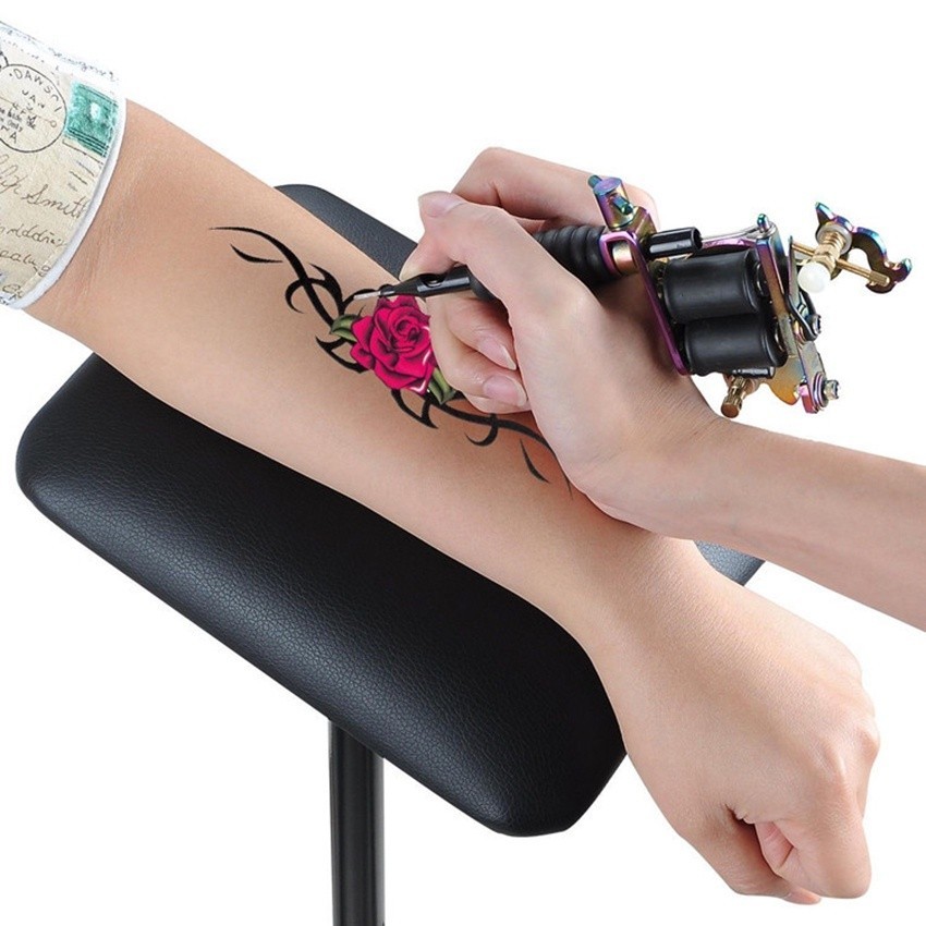 

IMPORT Iron Tattoo Arm Leg Rest Stand Portable Fully Adjustable Chair For Tattoo Studio Work Supply Bed Stool 65-125cm