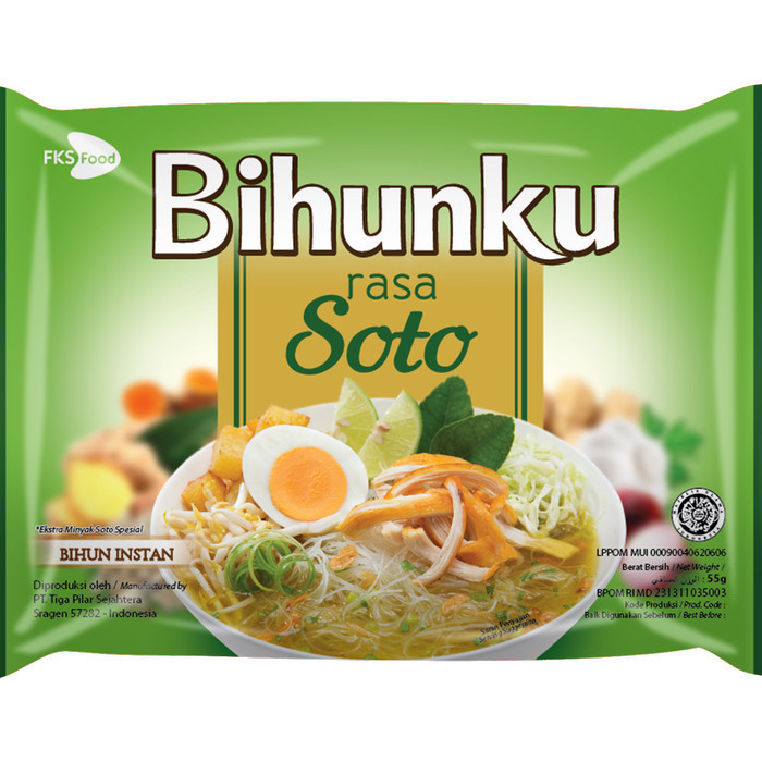 

Bihunku rasa soto per satu pcs