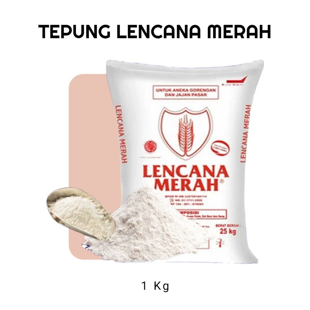 

Terigu Lencana Merah 1 Kg