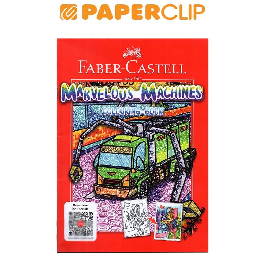 

BUKU MEWARNAI FABER CASTELL 104022 : MARVELOUS MACHINES