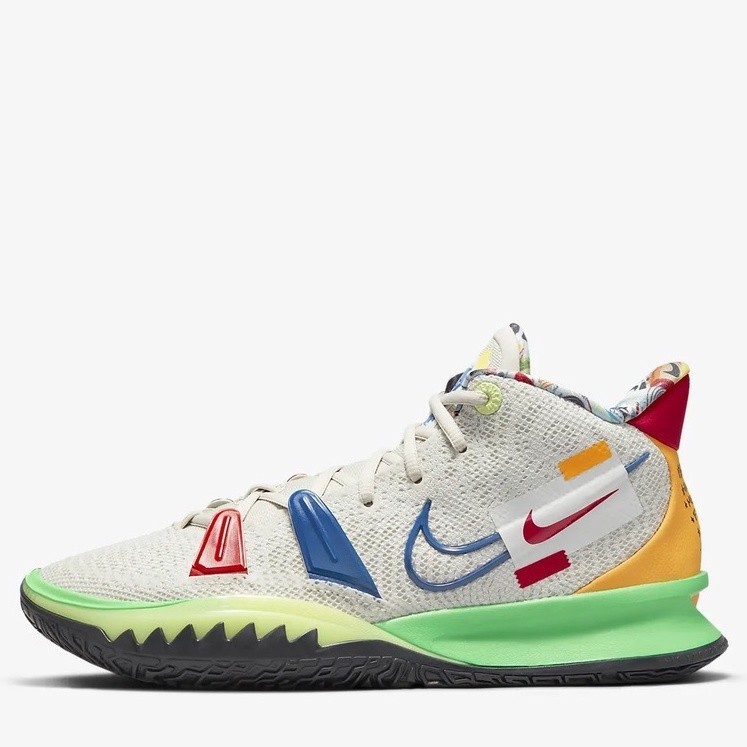 SEPATU BASKET  NIKE KYRIE 7 HIGH "VISIONS" LIGHT BONE PREMIUM ORIGINAL HIGH QUALITY