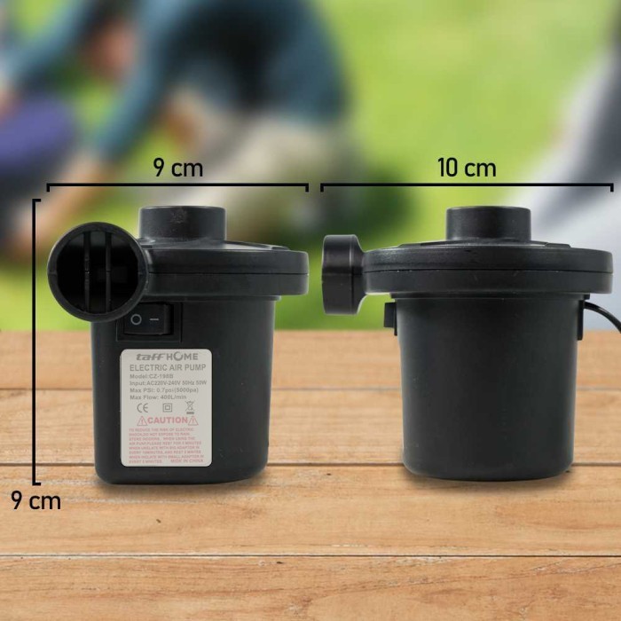 Pompa Angin Elektrik Manual Pompa Kasur Angin Kolam Renang Inflatable