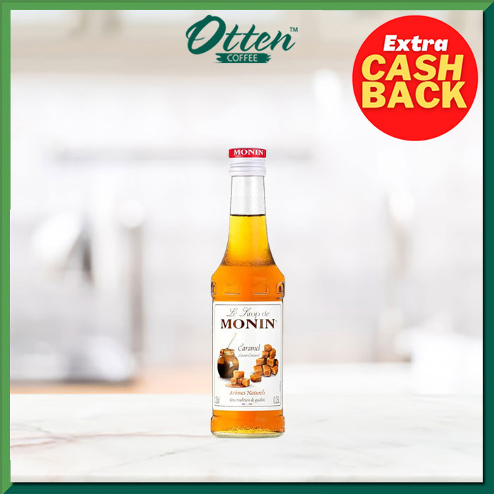 

Monin - Syrup Caramel (250 ML) - Sirup Minuman Rasa Karamel