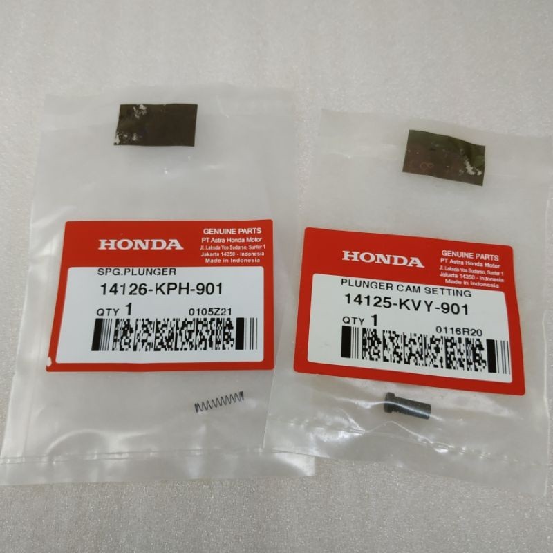 PIN DEKOMPRESI SET ORIGINAL  BEAT, SPACY & SCOOPY KARBU