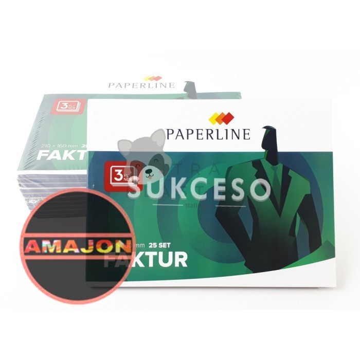 

Paperline Buku Faktur 3 Ply NCR / Rangkap Murah Berkualitas