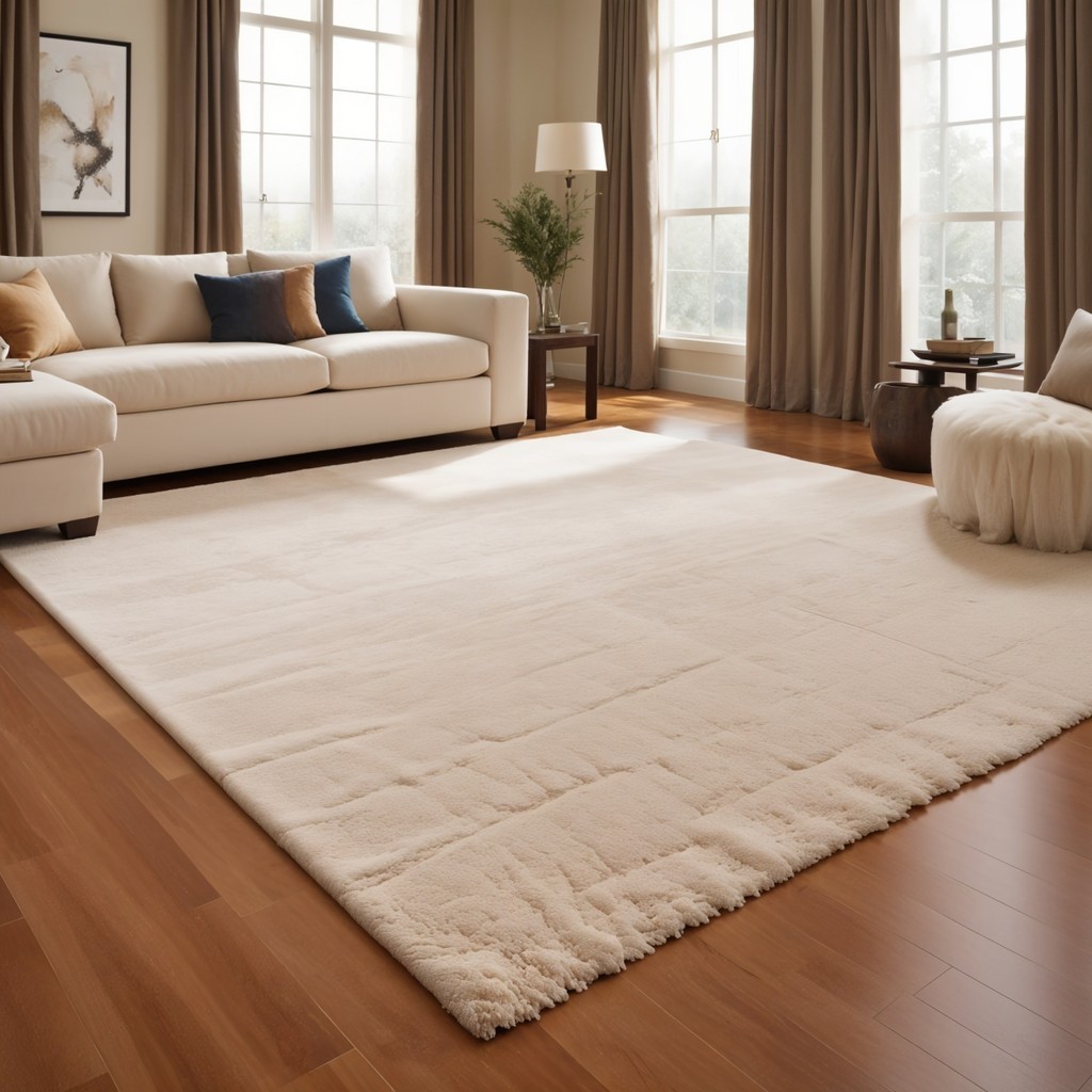 Karpet bulu rasfur ukuran 160x100X3.5CM LP