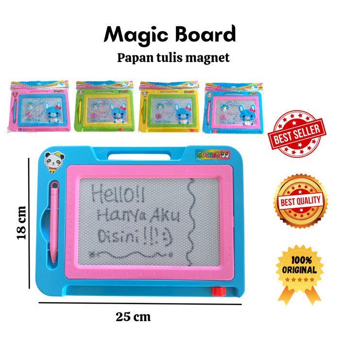 

PAPAN TULIS ANAK / MAGIC BOARD / PAPAN GAMBAR / PAPAN TULIS LUCU