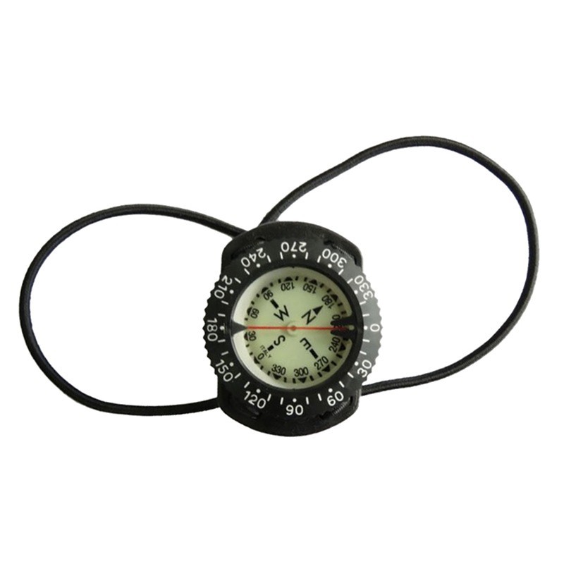 Bungee Compass Scuba Diving Compass Underwater 100M Diving Professional Waterproof Compass With Bung