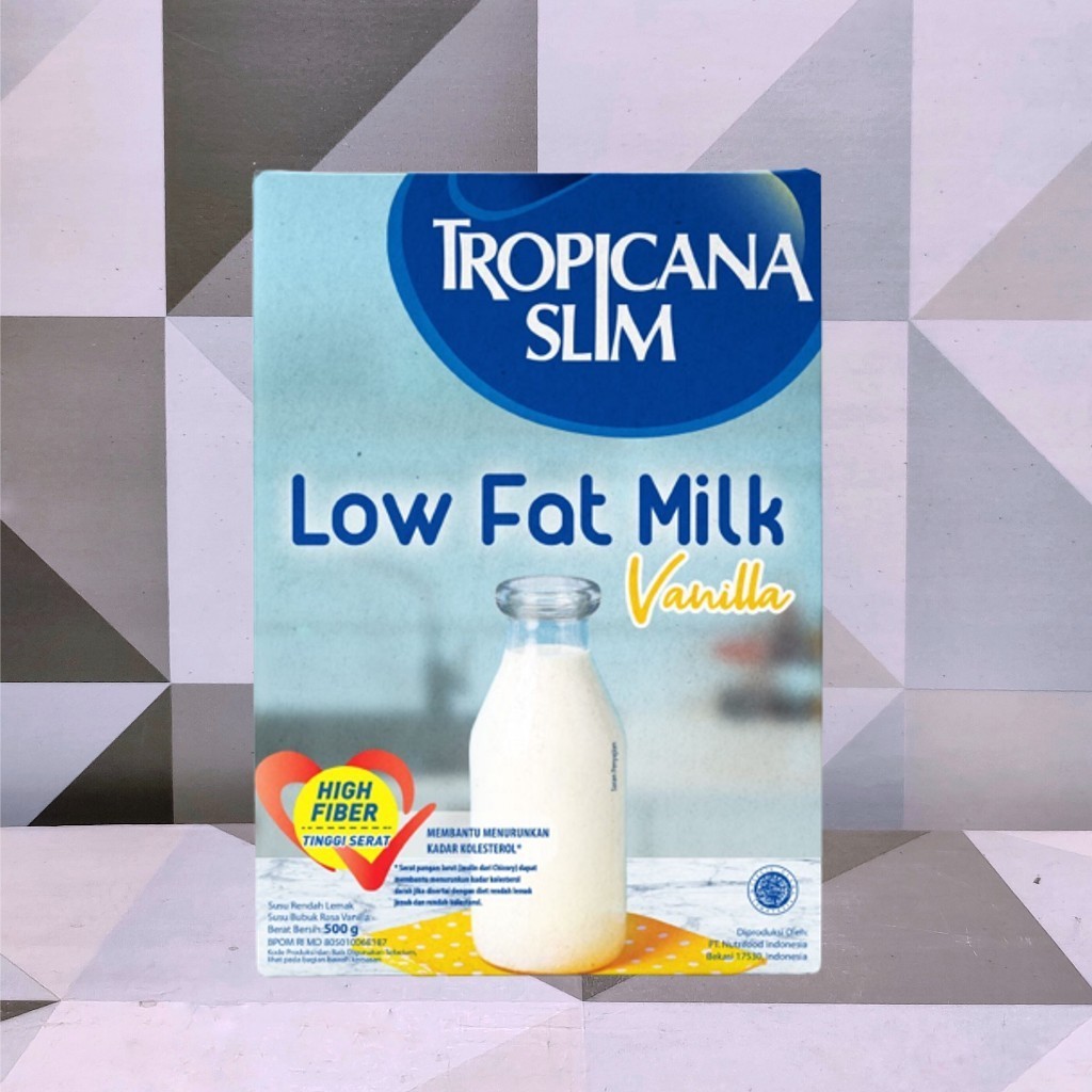 

Tropicana Slim Low Fat Milk 500 gram – Susu Diet dengan Kolagen