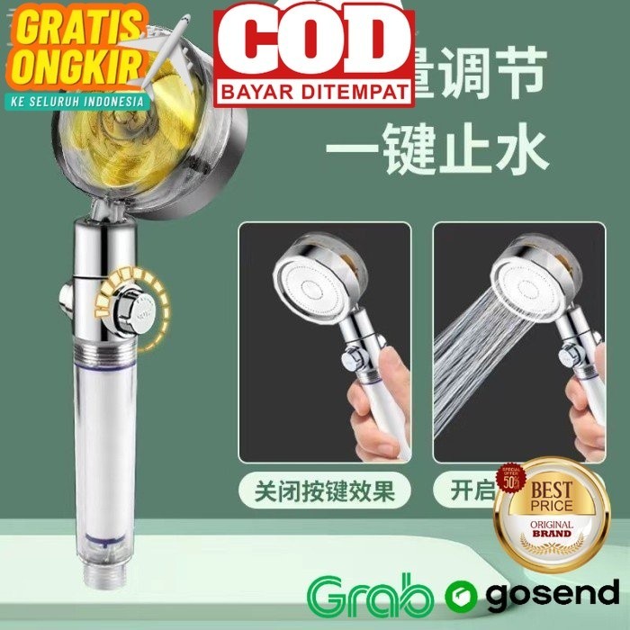 KIMIKO PREMIUM IMPORT / TURBO FAN SHOWER HEAD DM