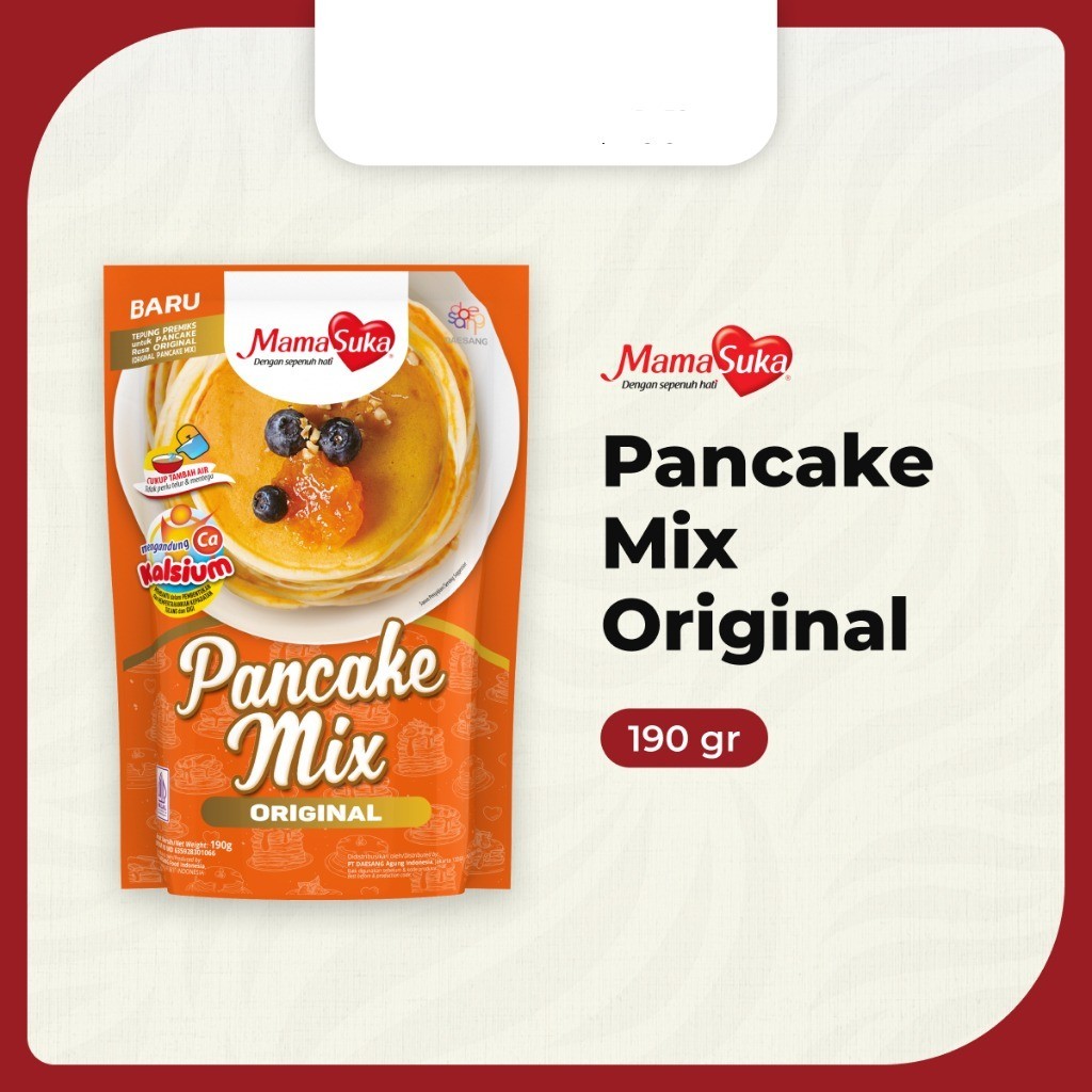 

✨ TOMOTOSTORE ✨ MAMASUKA Pancake Mix Original 190 gr