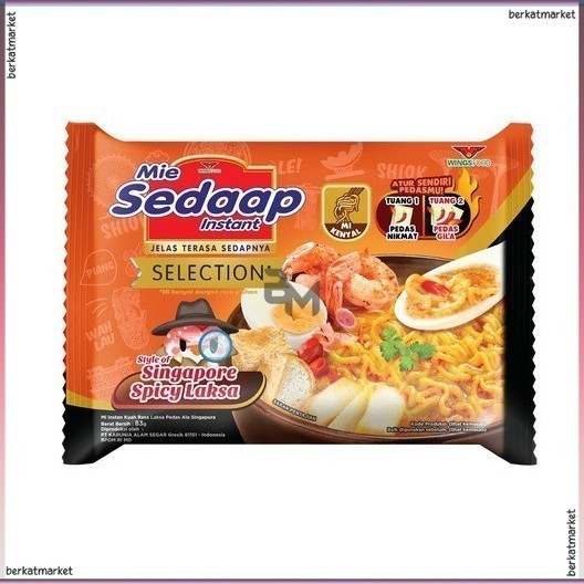 

Sedaap Mie Kuah Singapore Spicy Laksa 83gr