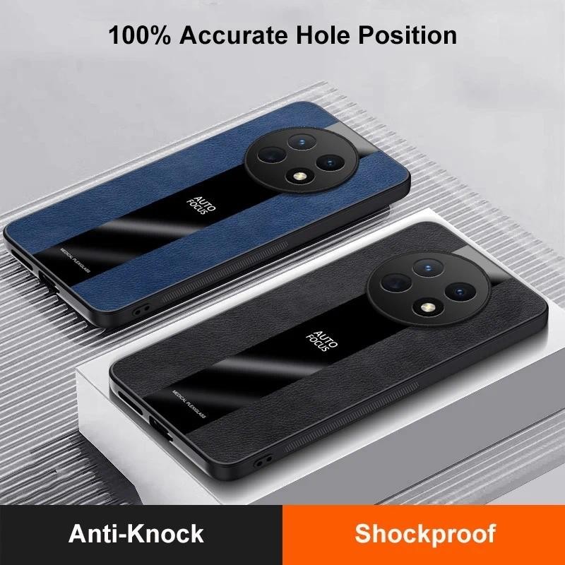 New Phone case Huawei Nova Y91 Y90 Back Protection Huawei Nova Y90 Back cover Luxury Magnetic Silico