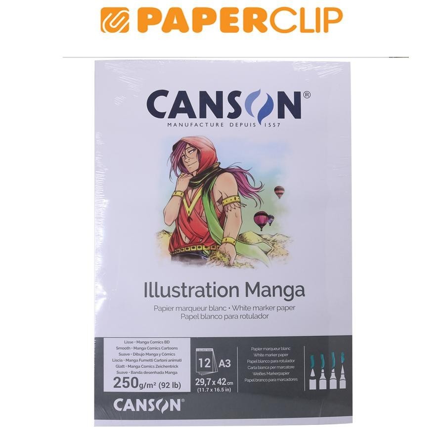 

SKETCHBOOK A3 CANSON 250G 200387201 ILLUSTRATION MANGA