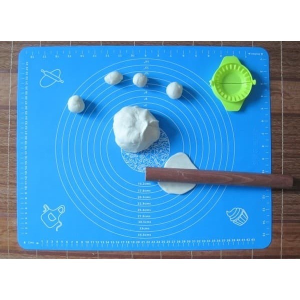 

TERJUAL Alas Giling Matras Fondant Cookies Bahan Silicone Mat Hias Kue