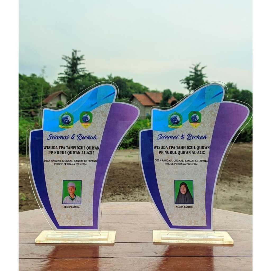 Plakat Akrilik Wisuda Souvenir Wisuda/Vandel Akrilik/Cenderamata Akrilik Custome