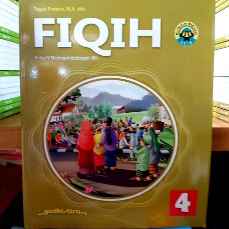 NEW Buku SD Fiqih Kelas 4 Yudhistira