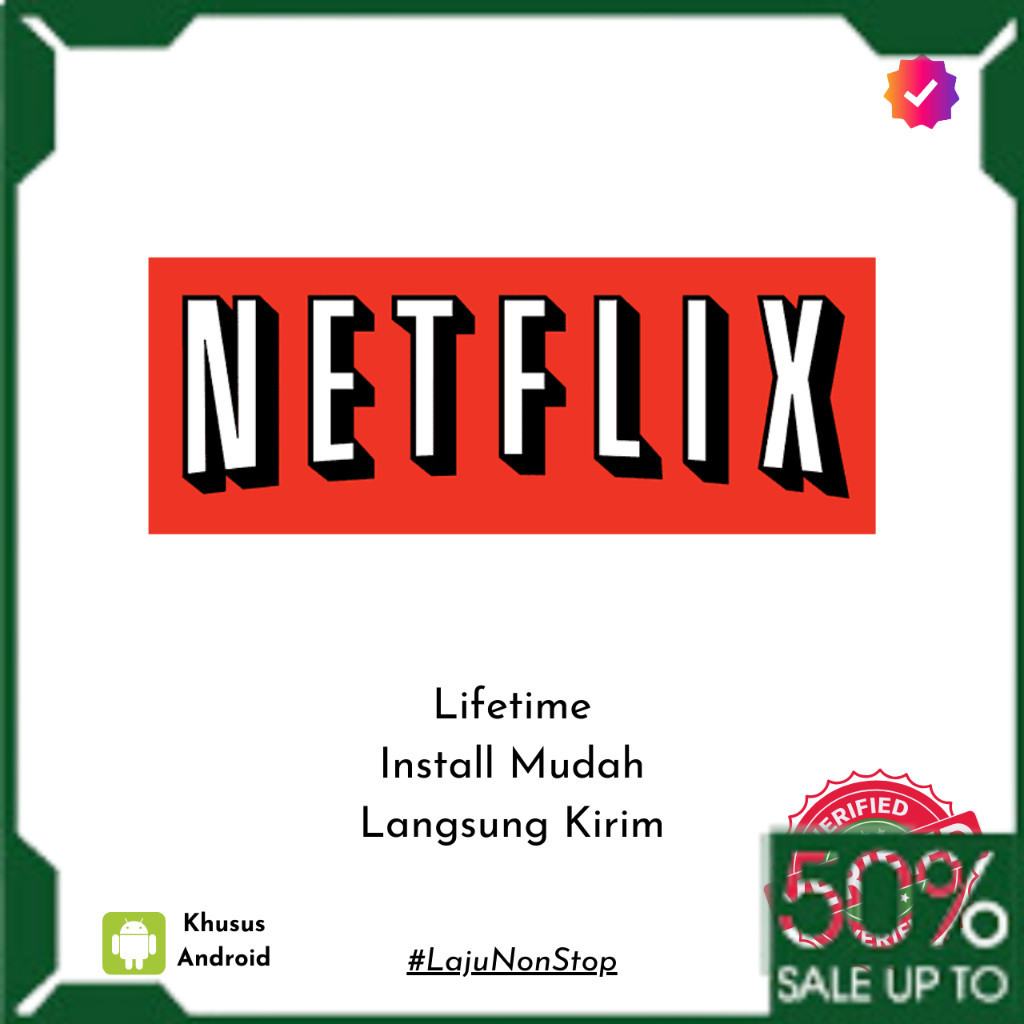 Beli 2 Gratis 1 APK Nеtfl1x Premium Lifetime Bergaransi Selamanya