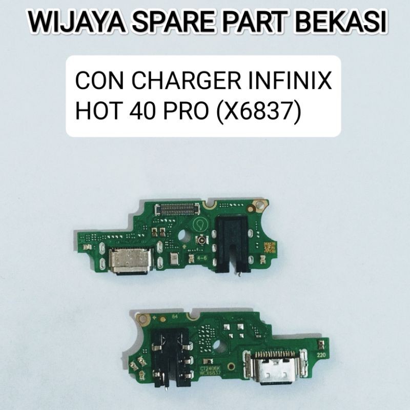CON CHARGER/PAPAN CAS INFINIX HOT 40 PRO ( X6837)
