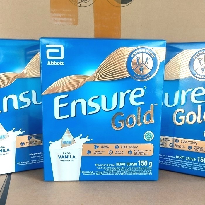 

COD Flashsale ensure gold vanilla 150 gr susu nutrisi rendah laktosa COD Flashsale