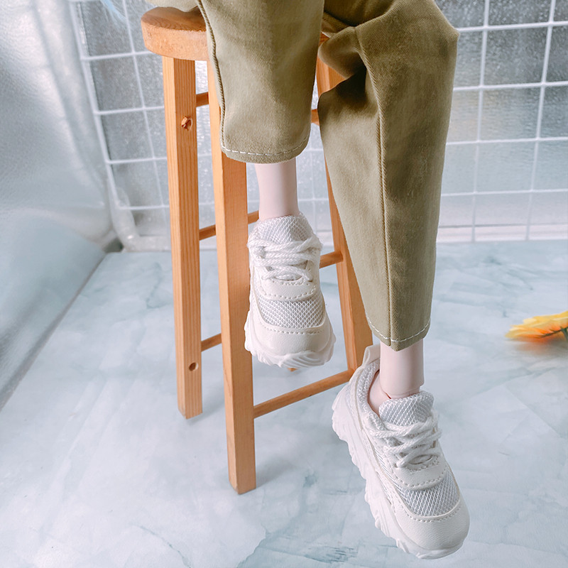 60CM BJD doll PU Leather Shoes 1/3 BJD Boots Sneakers Leather Doll Accessories Doll