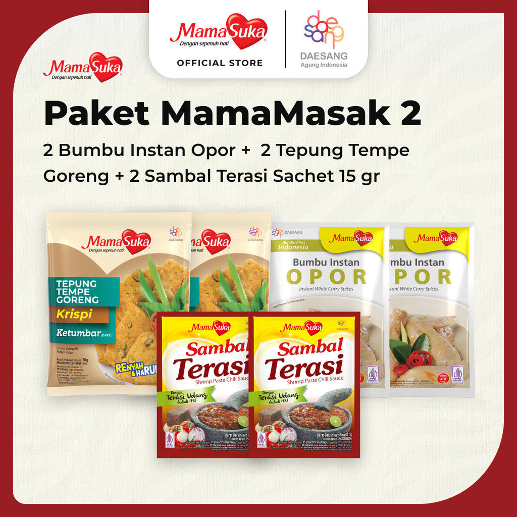 

MamaSuka - Paket MamaMasak 2