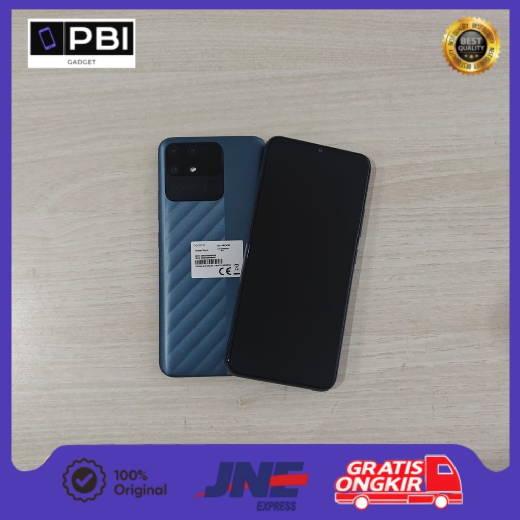 Realme Narzo 50A 4/128 GB - Second Like New - Original 100%