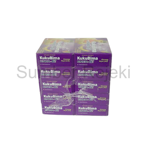 

KUKUBIMA ENERGY DRINK 1 PAK ISI 10 BOX x 6 SACHET (60 SACHET) | MINUMAN ENERGI