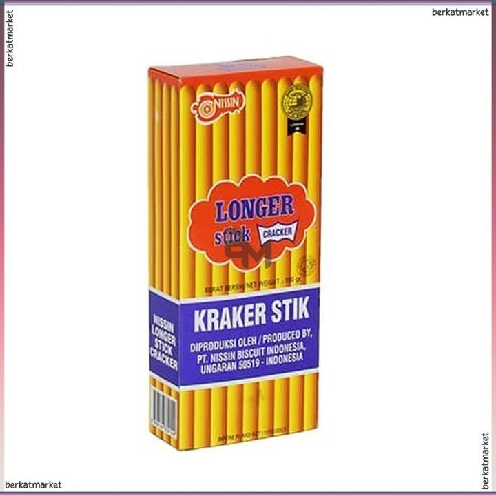 

Nissin Longer Stick Mini Kraker Biskuit Biscuit Kue Crackers 90Gr Snack Cemilan Jadul Ekonomis Diskon Murah Cheese Choco Soes 100 500 250 98 13 gram 10pcsx13g 20pcsx13g 3x90gr 4x90gr 25 Kaleng Dus Pack Bungkus Box