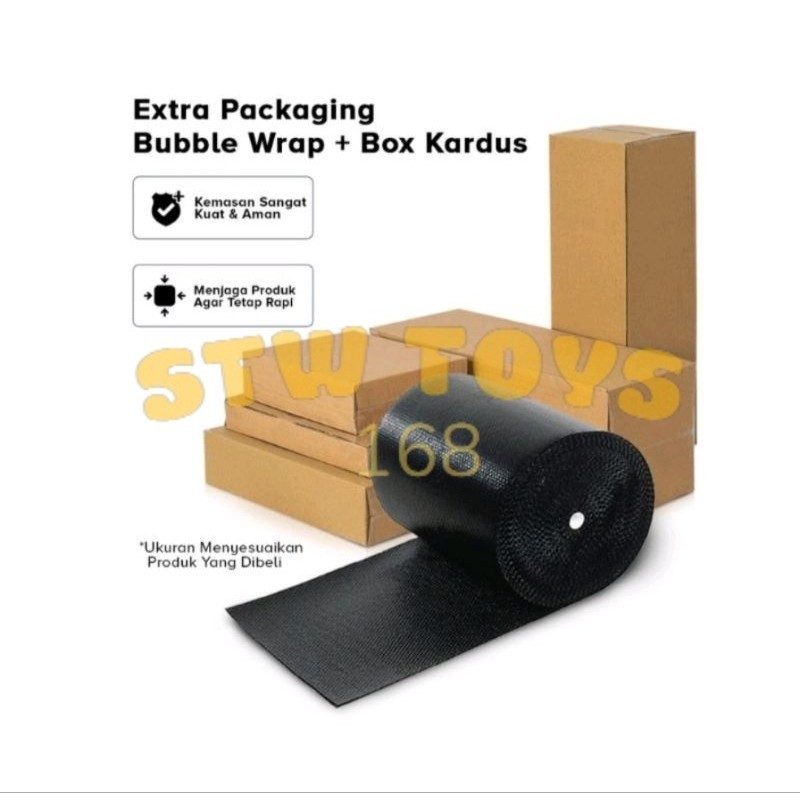 

Bubble Wrap dan Dus untuk keamanan Pesanan Anda