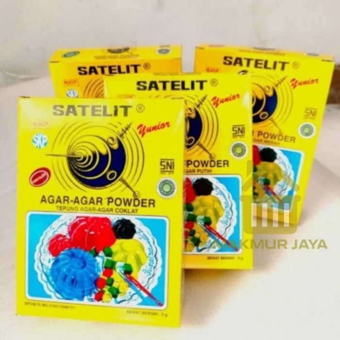 

Agar-agar SATELIT Junior 1 box isi 12 sachet