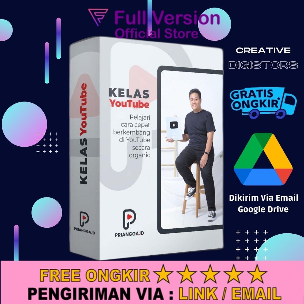 Kelas Youtube Priangga - Kelas Konten YouTube Organik