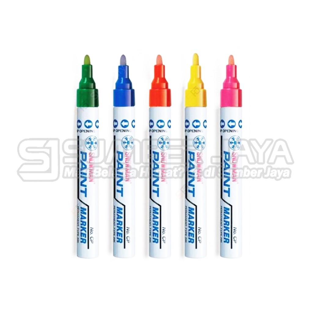 

Spidol Snowman Paint Marker Spidol Permanent Paint Marker