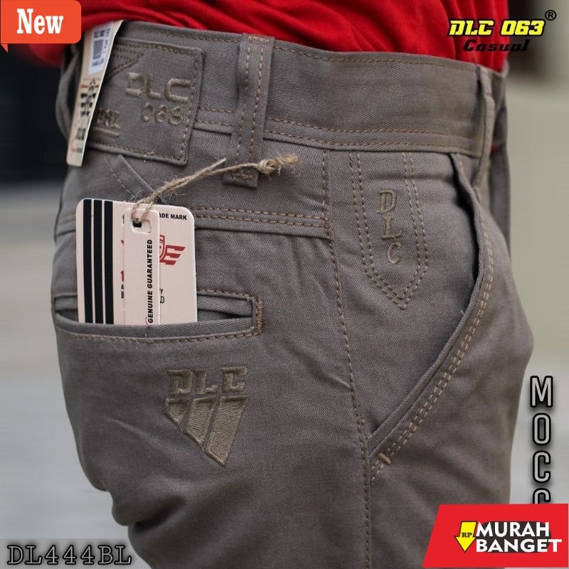 Celana panjang pria yg terviral- Celana cardinal DLC pria original asli katun celana chinos Regular 
