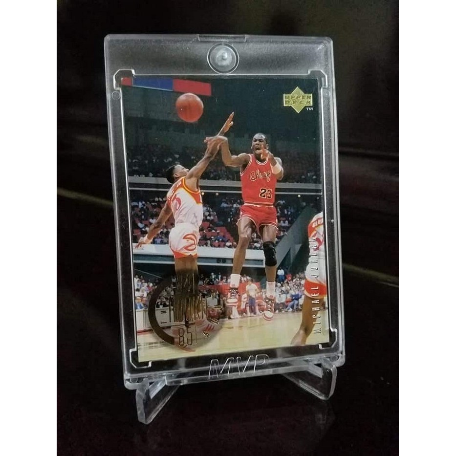 ORIGINAL Kartu Basket 95 UD Michael Jordan Rookie 84 BULLS -VERY RARE