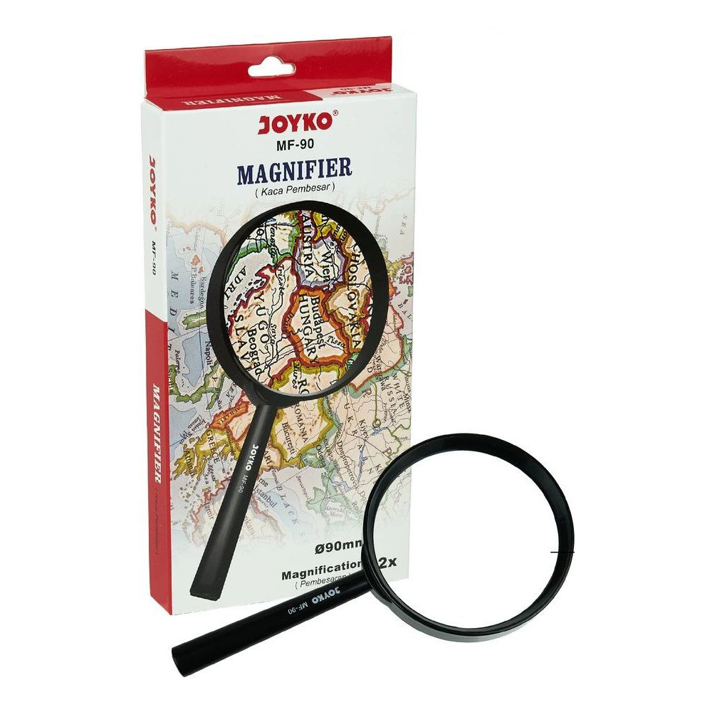

Kaca Pembesar / Lup 90 mm - Joyko Magnifier Glass MF-90