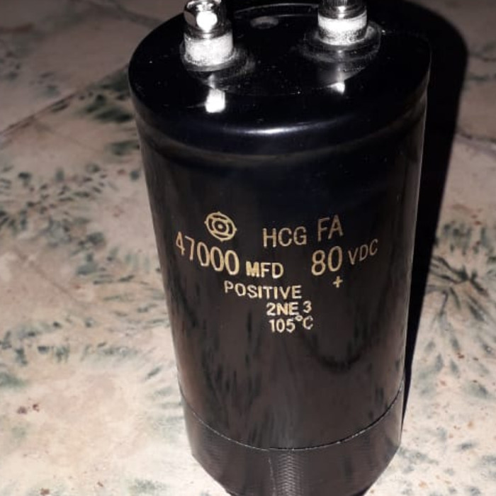 elco elko 47000 uf 47.000uf 47.000 47000uf 80volt 80v 80 v volt hcg