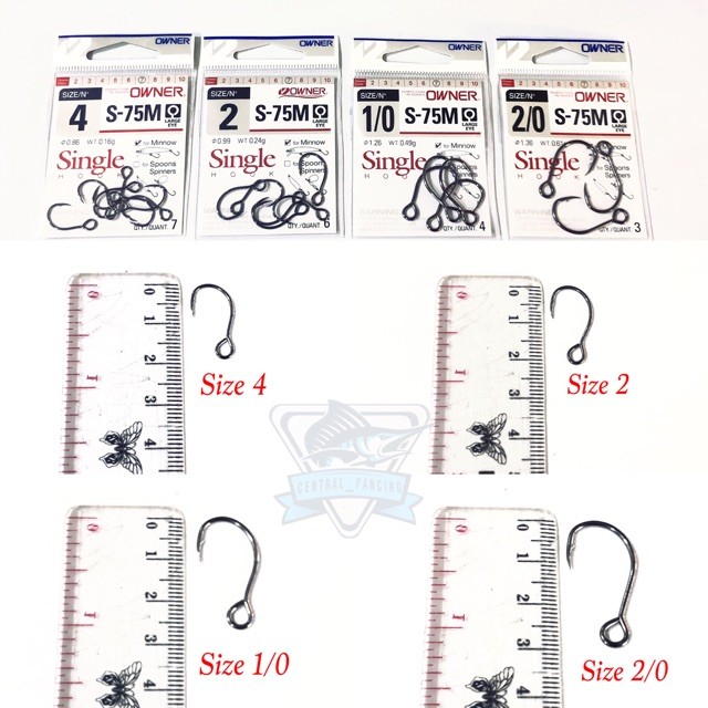 Single Hook Owner / Mata Pancing Owner S-75M