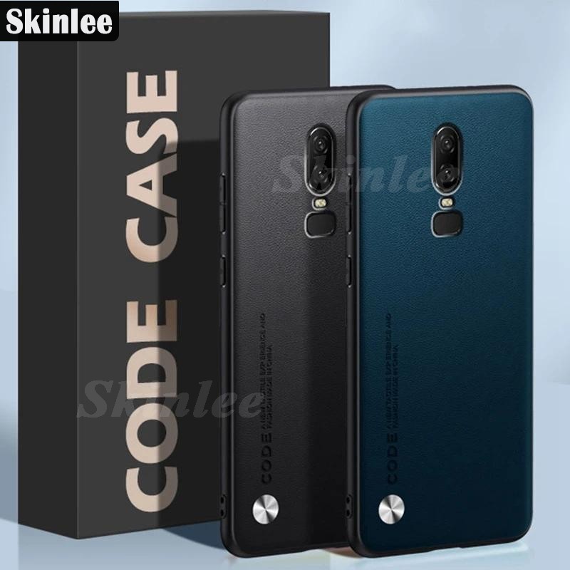 Casing OnePlus 6 6T 7 7T Pro Carbon Fibre Leather Silicone Shockproof Protection Phone Cover For One