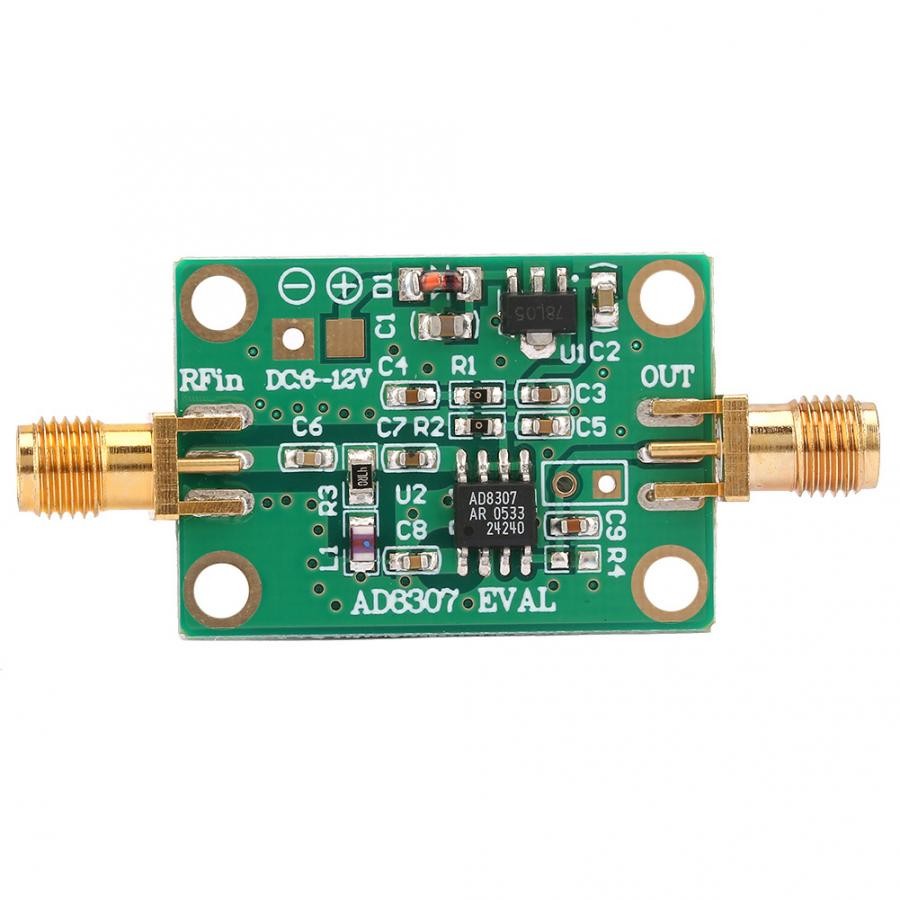 AD8307 RF Logarithmic Detector 0.1-600M -75-+15dBM Measurement Power  Meter Board Module High Sensit